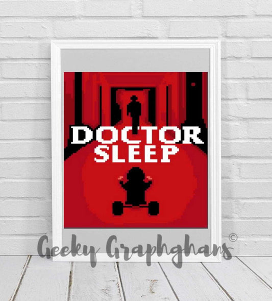 Stephen King's Doctor Sleep Crochet Pillow Pattern