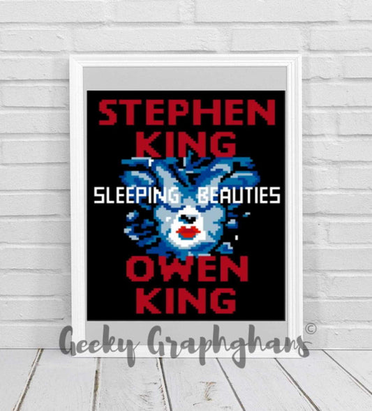 Stephen King's Sleeping Beauties Crochet Pillow Pattern