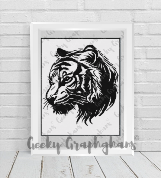 Tiger Crochet Graphghan Pattern
