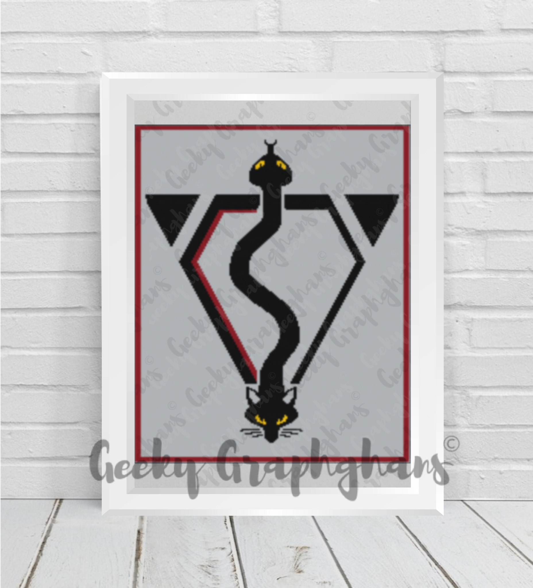 Wheel Of TIme Aelfinn and Eelfinn crochet graphghan pattern