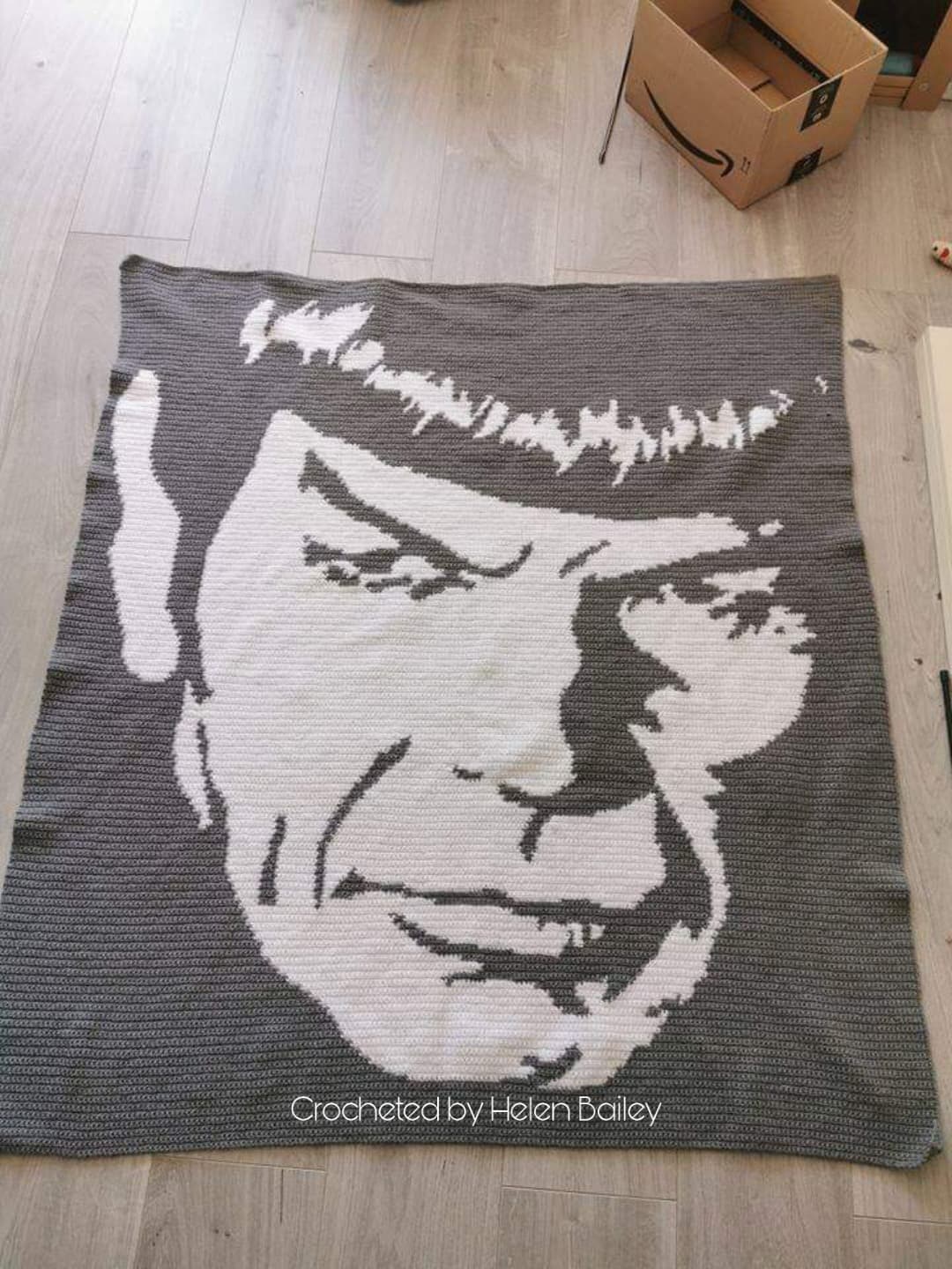 Leonard Nimoy/ Spock Crochet Graphghan Pattern SC 200 x 260