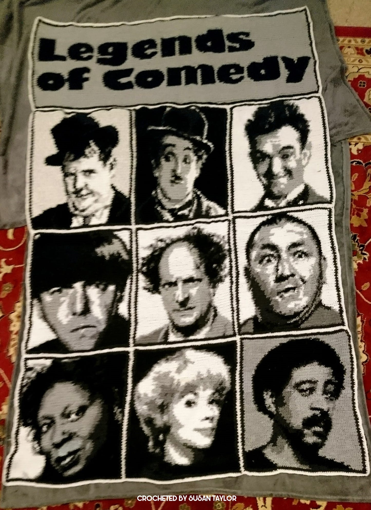 Legends of Comedy Crochet Graphghan Pattern