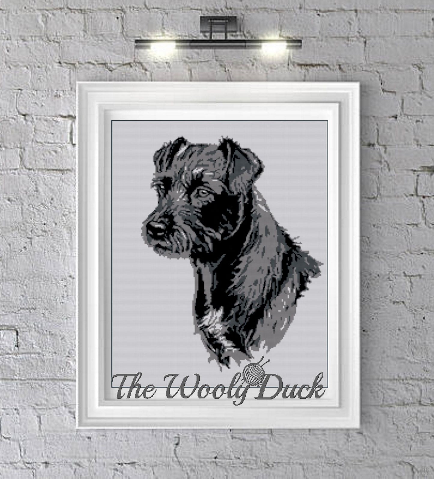 Welsh Terrier Photoghan Pattern