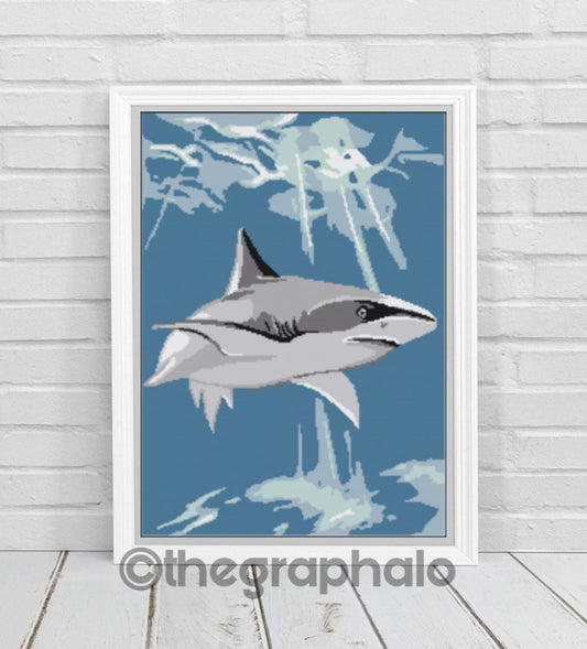 Shark Crochet Graphghan Pattern