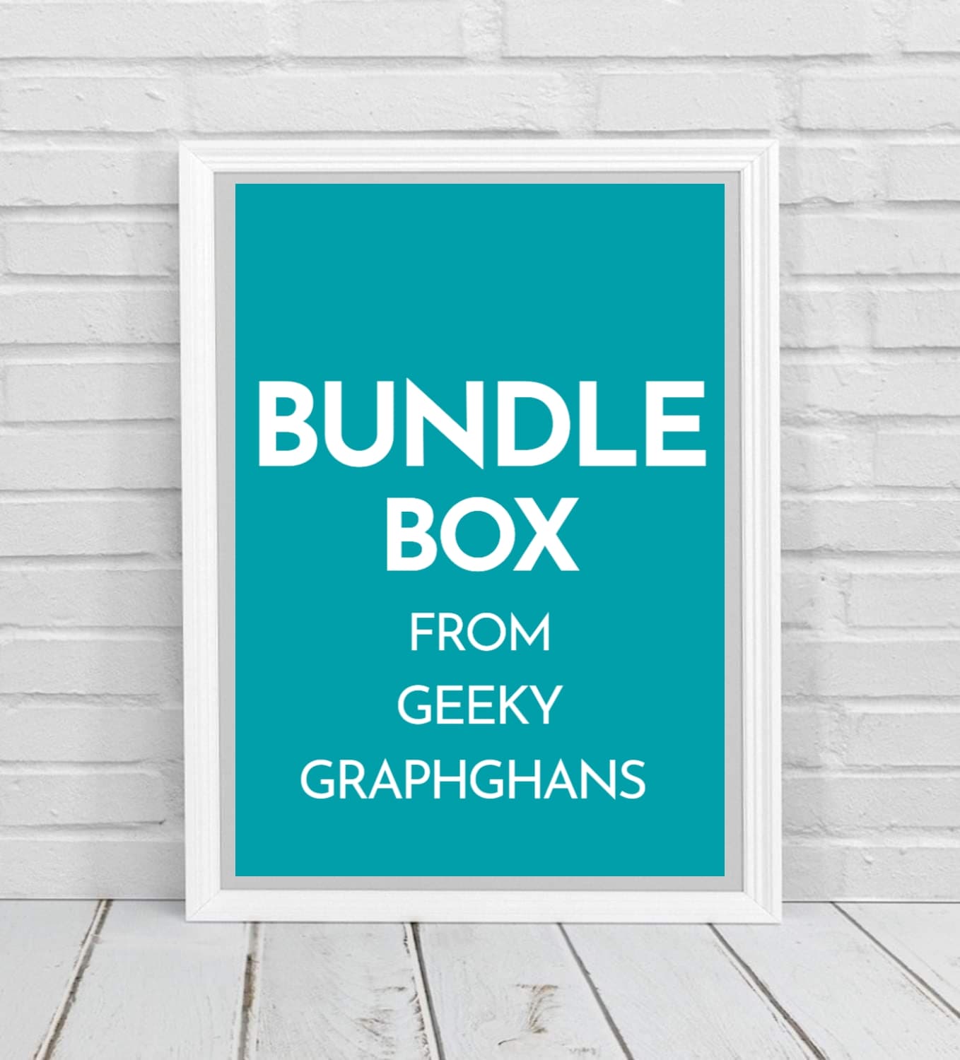 Bundle Box #1 From Geeky Graphghans