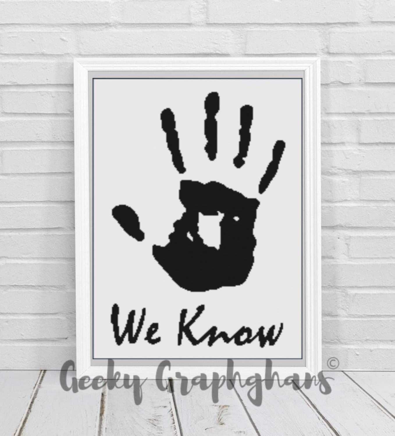 We Know! Crochet Graphghan Pattern