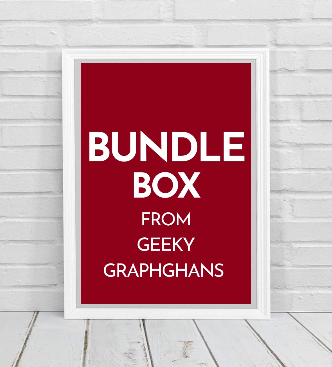 Bundle Box #3 From Geeky Graphghans