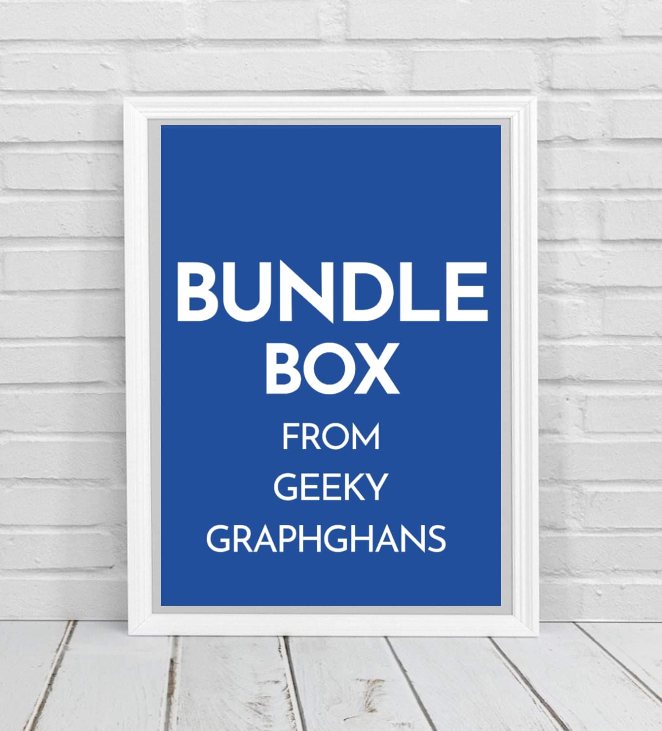 Bundle Box #2 From Geeky Graphghans