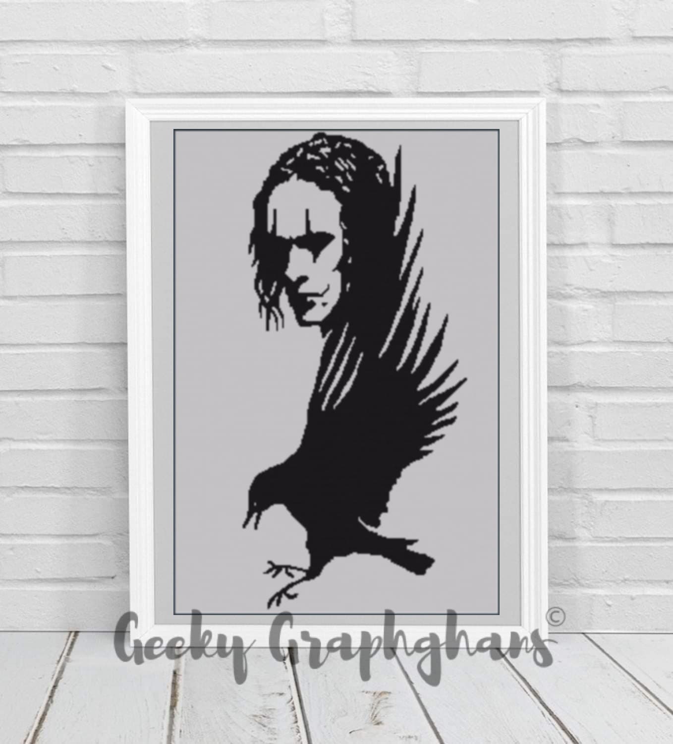 The Crow Crochet Graphghan Pattern