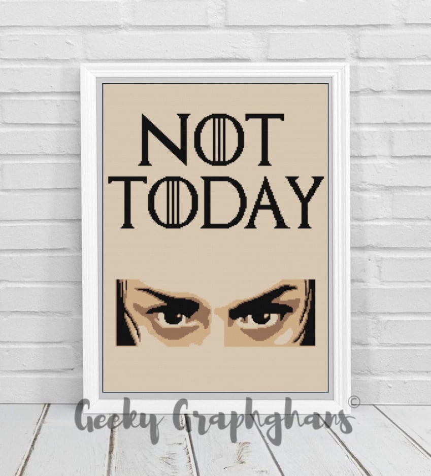 Not Today Crochet Graphghan Pattern