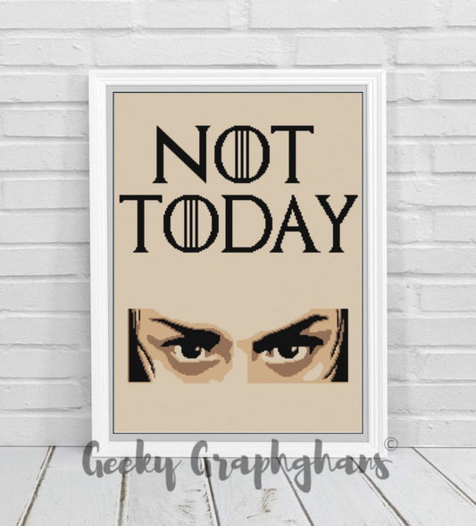 Not Today Crochet Graphghan Pattern