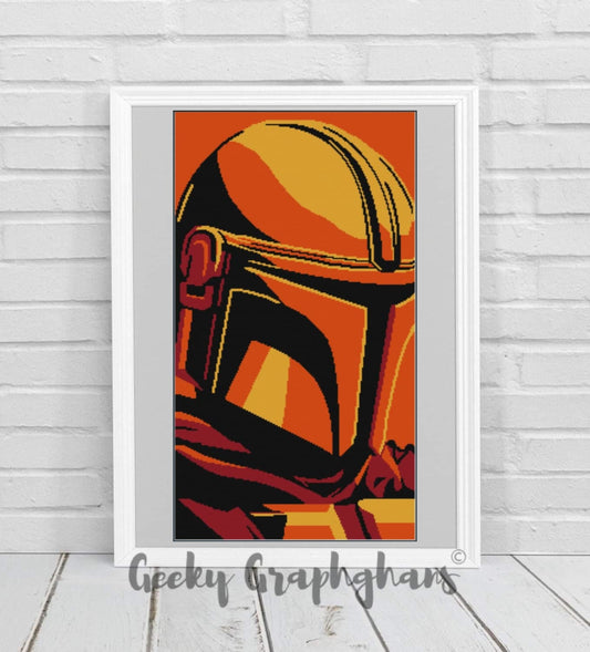 Mandalorian Sunset Crochet Graphghan Pattern
