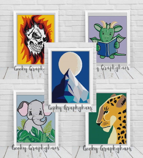 Graphgans Books All Graphghan Patterns – Page 6 – Geeky Graphghans