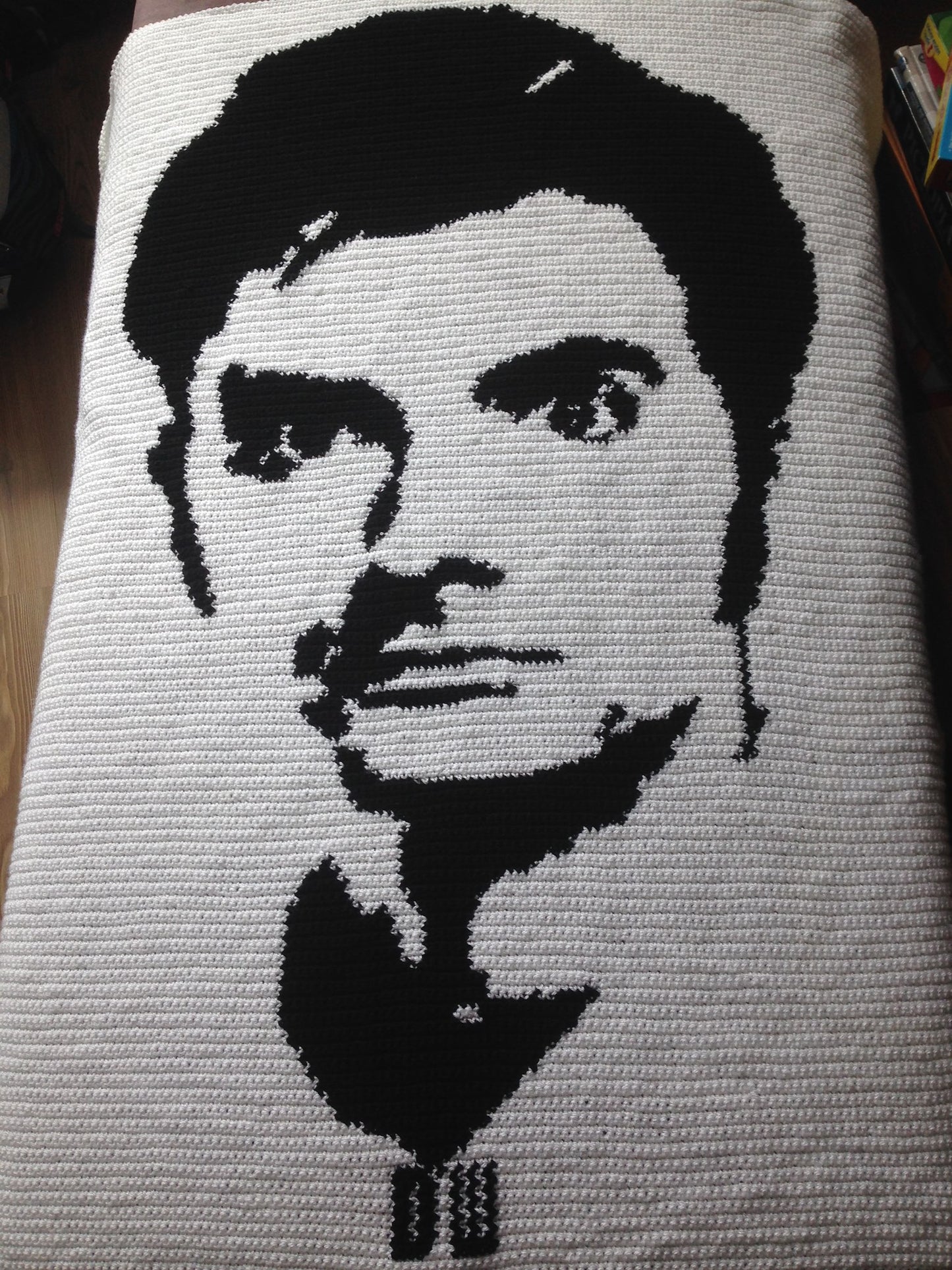 David Tennant/ Doctor Who Inspired Crochet Graphghan Pattern