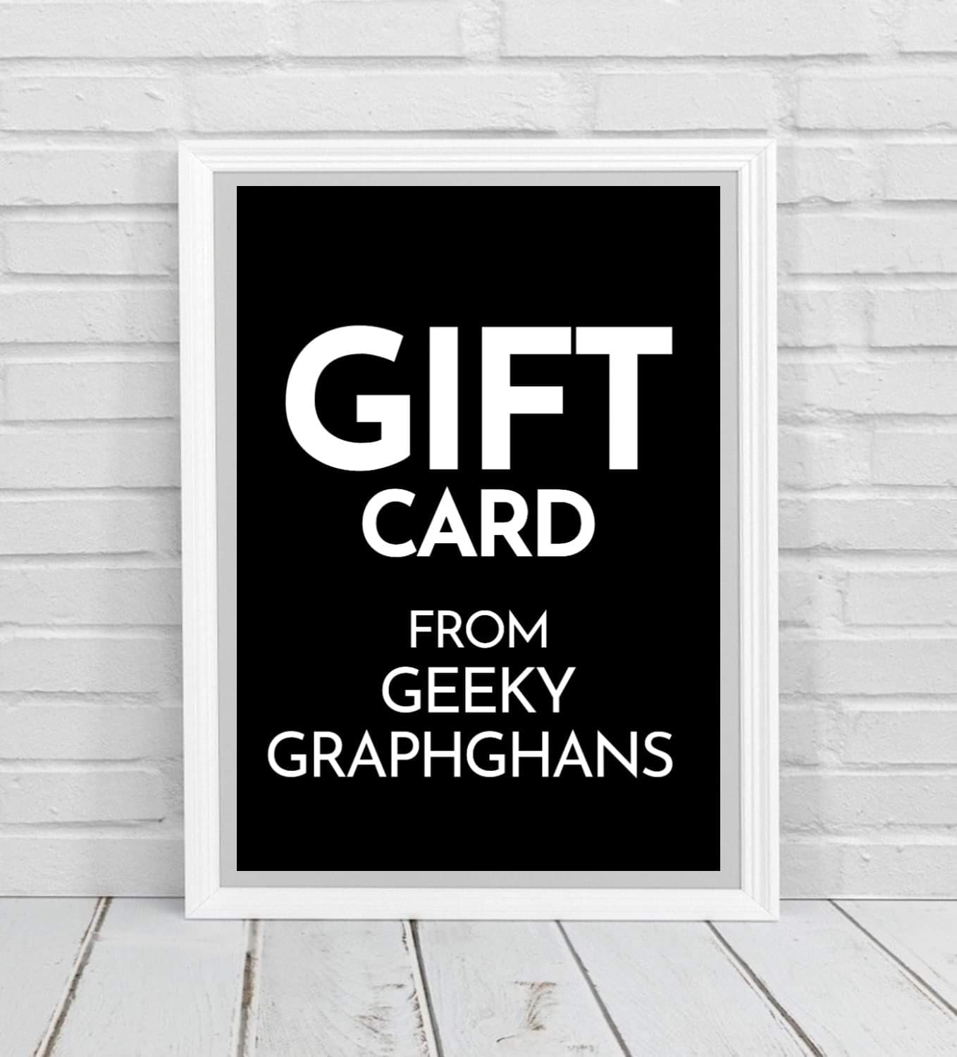 Geeky Graphghans eGift Card