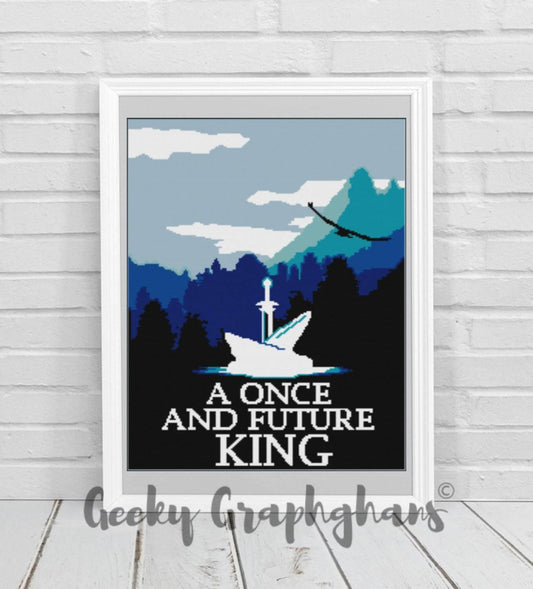 A Once And Future King Crochet Graphghan Pattern SC 180 x240