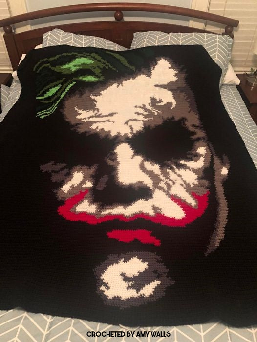 The Joker Crochet Graphghan Pattern
