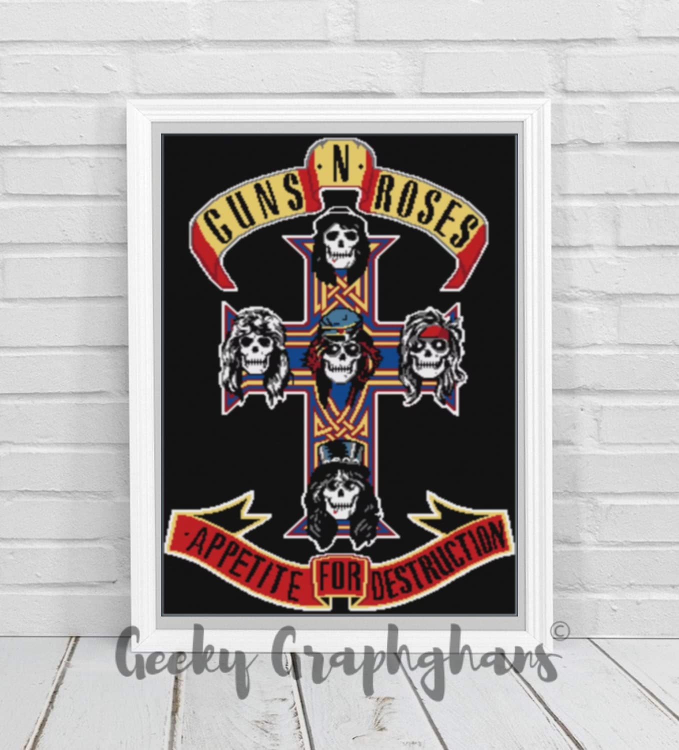 Appetite For Destruction Crochet Graphghan Pattern