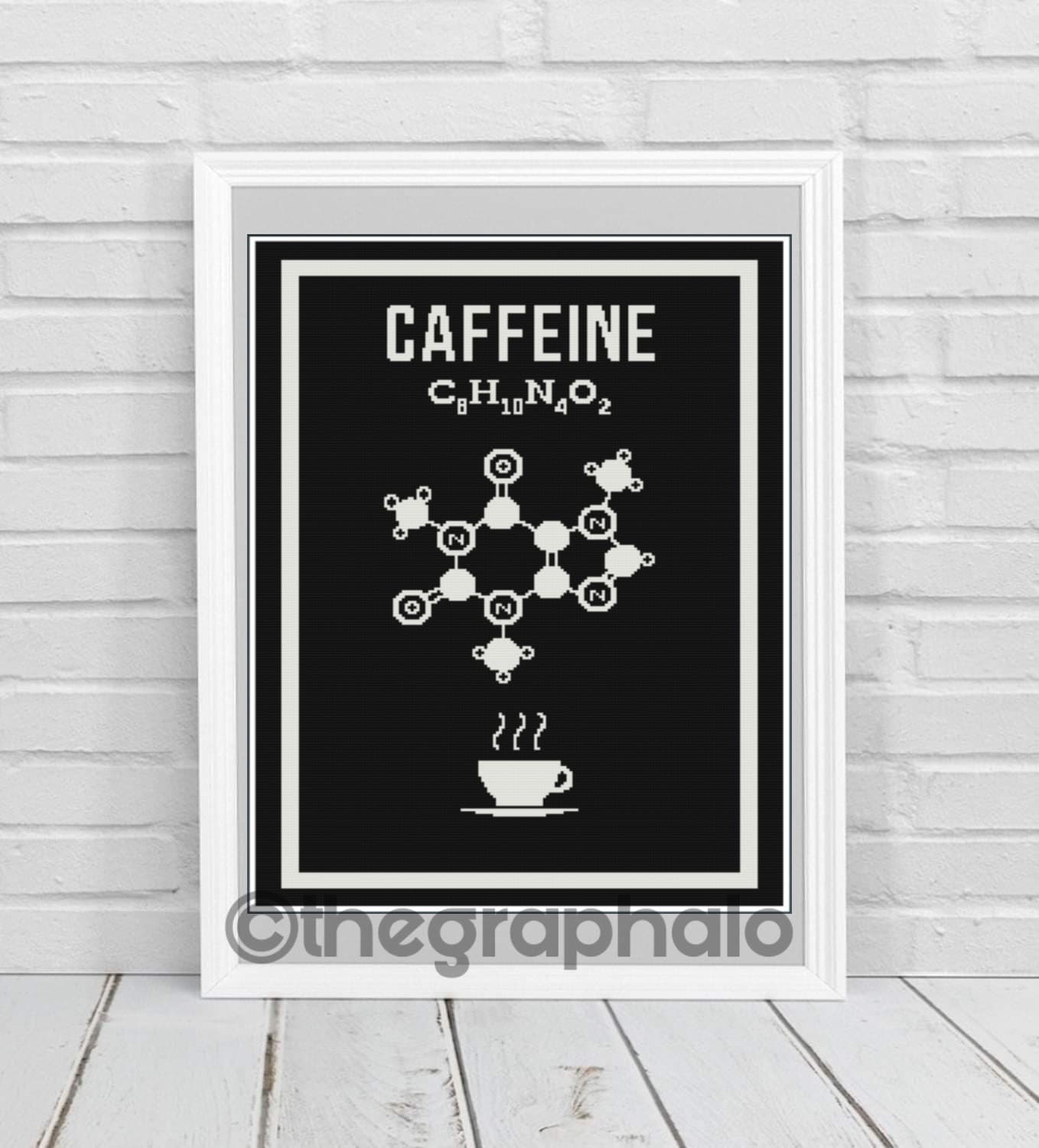 Caffeine Crochet Graphghan Pattern SC 180 x 250