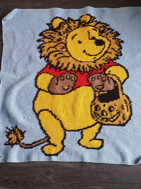 Trick Or Treat Bear Crochet Graphghan Pattern