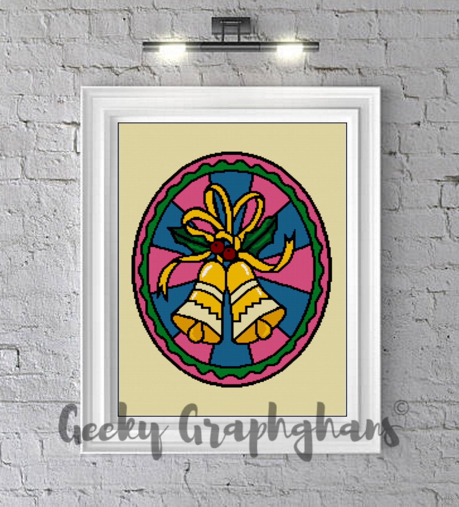 Christmas Bells Crochet Graphghan Pattern