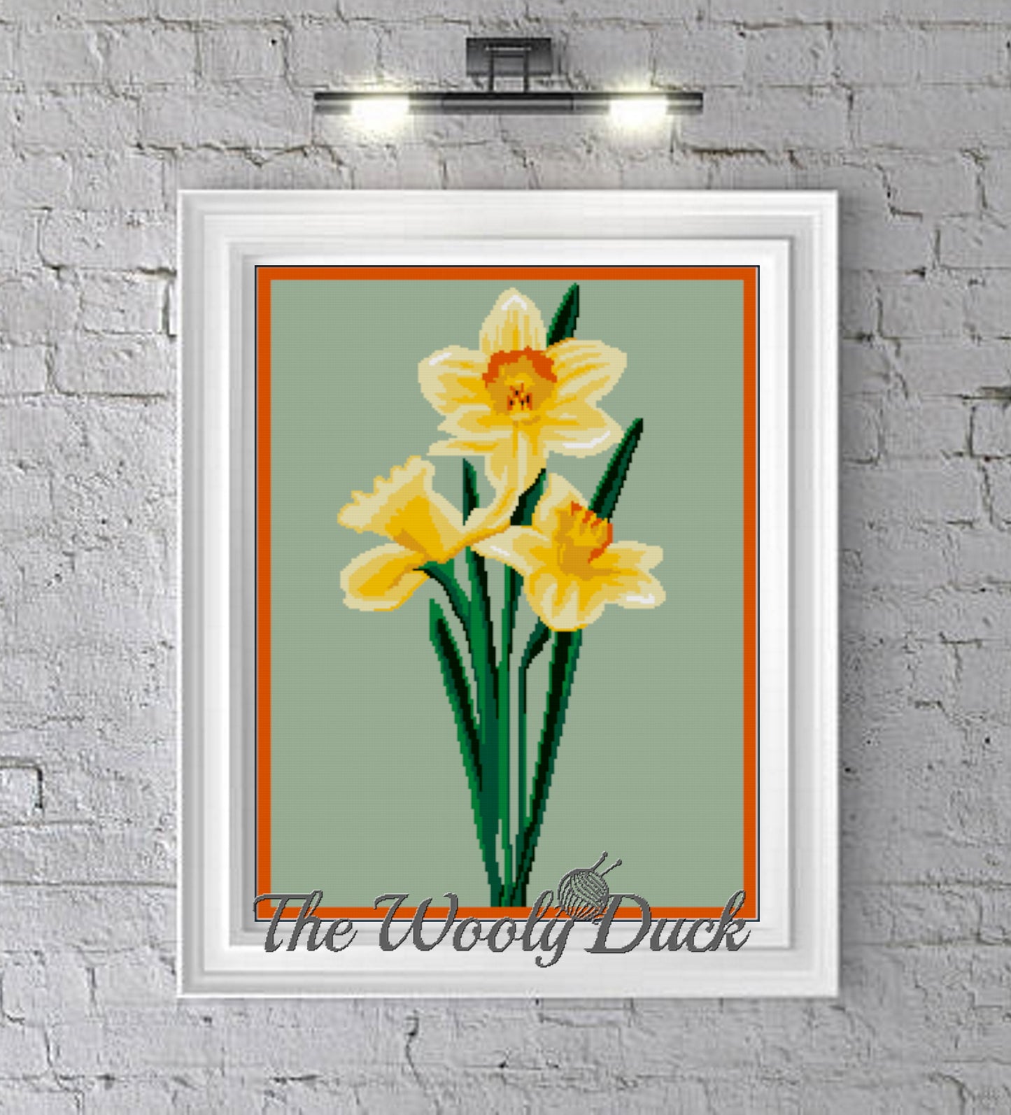 Daffodils Crochet Graphghan Pattern