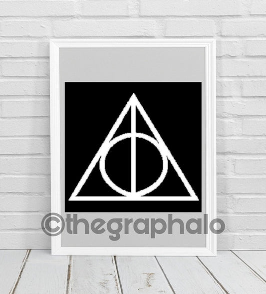 Deathly Hallows Crochet Graphghan Pattern
