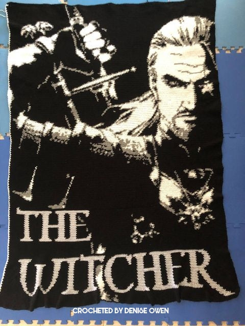 The Witcher Graphghan Crochet Pattern