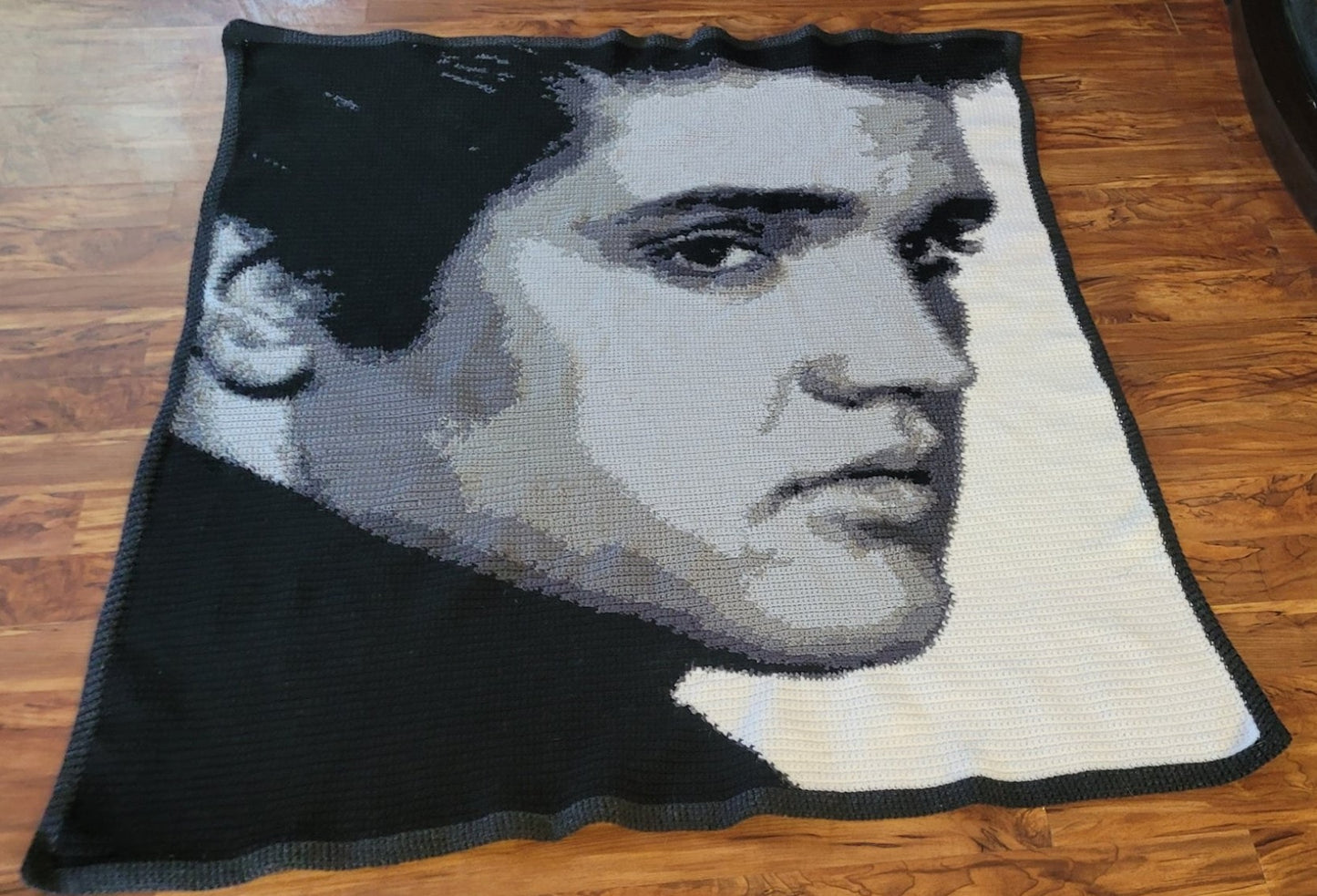Elvis Aaron Presley Crochet Photoghan Pattern