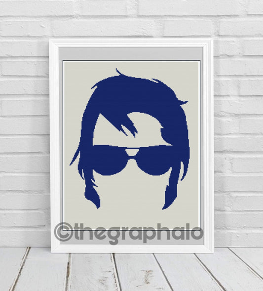 Elvis Presley Crochet Graphghan Pattern
