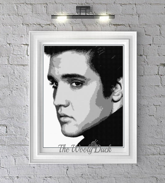 Elvis Aaron Presley Crochet Photoghan Pattern
