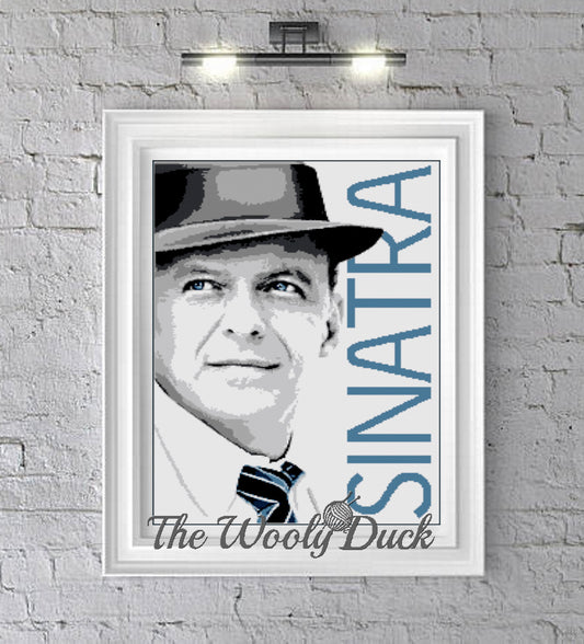 Frank Sinatra Crochet Graphghan Pattern