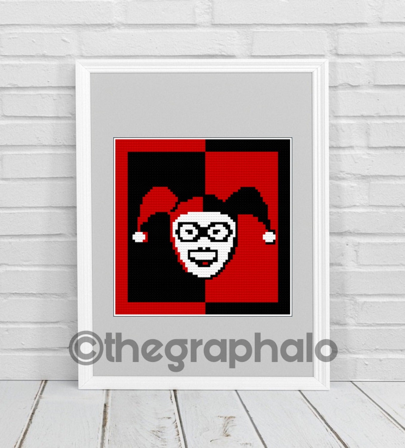 Harley Quinn Pillow Square SC 70x70