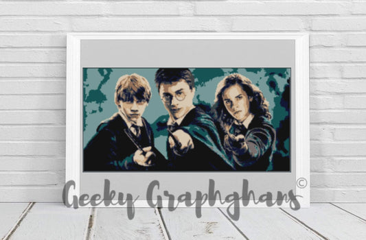 Harry Potter Inspired Graphghan Crochet Pattern