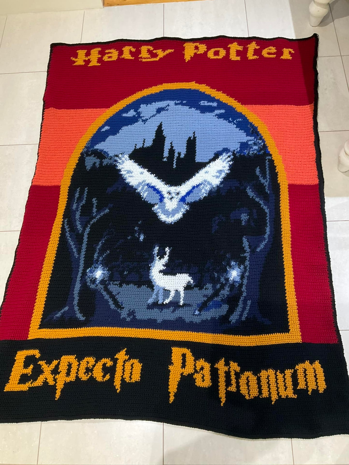 Harry Potter Owl & Stag Crochet Graphghan Pattern