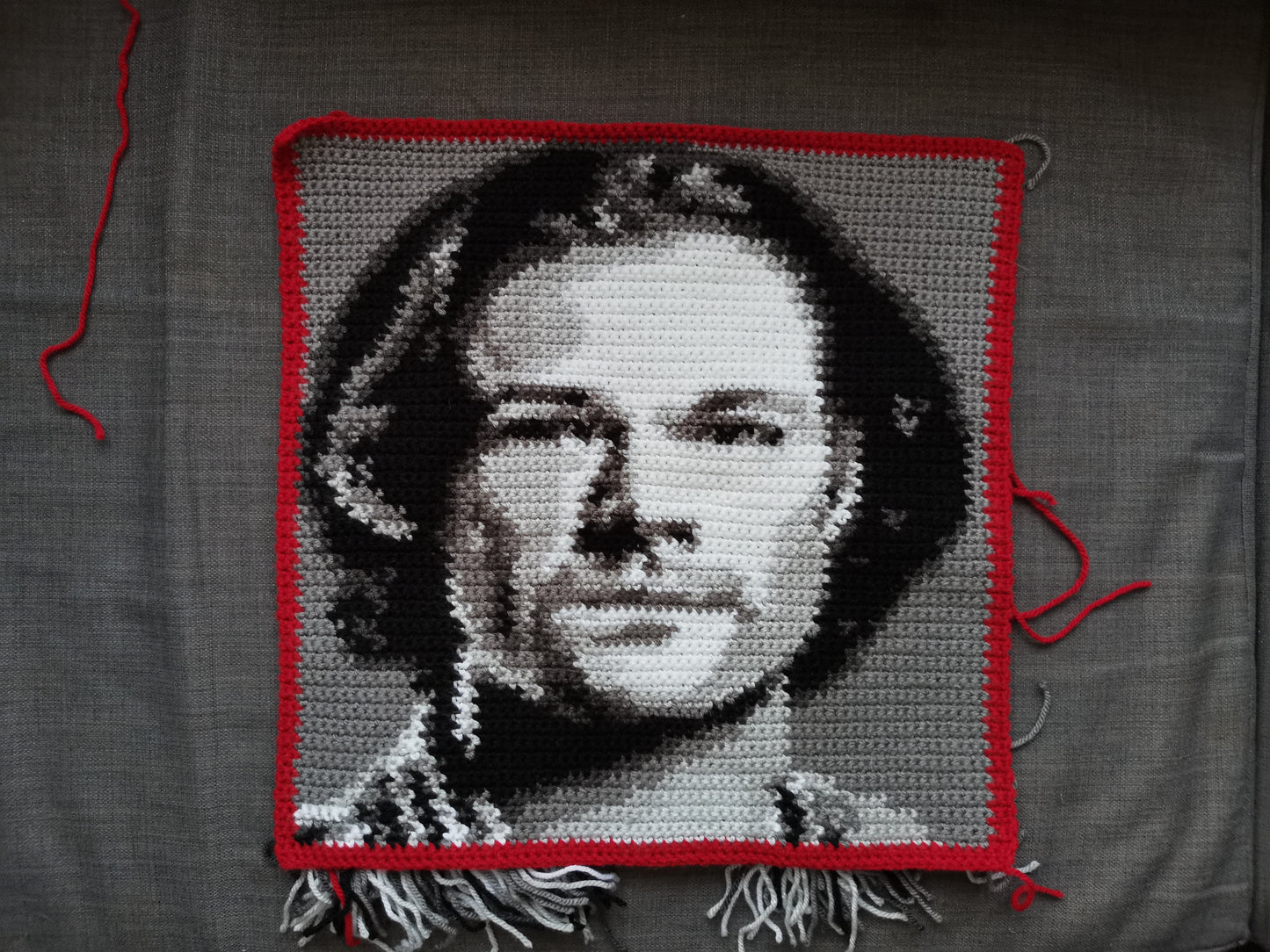 Sam Winchester photo crochet graphghan patterns
