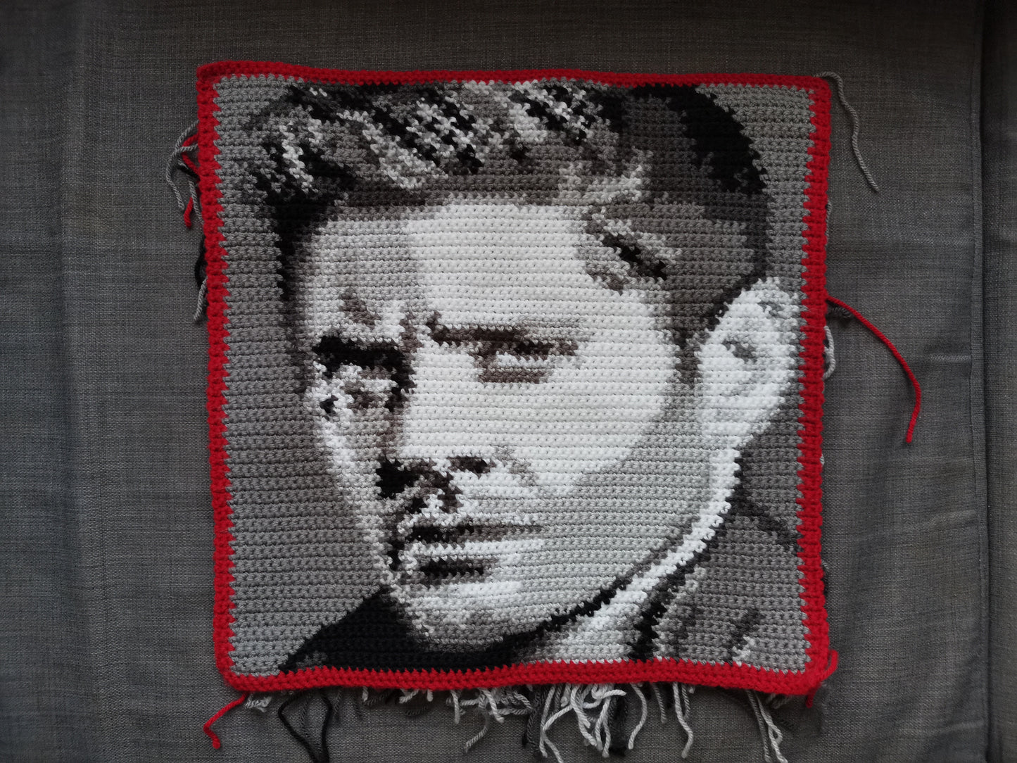 Dean Winchester photo crochet graphghan patterns