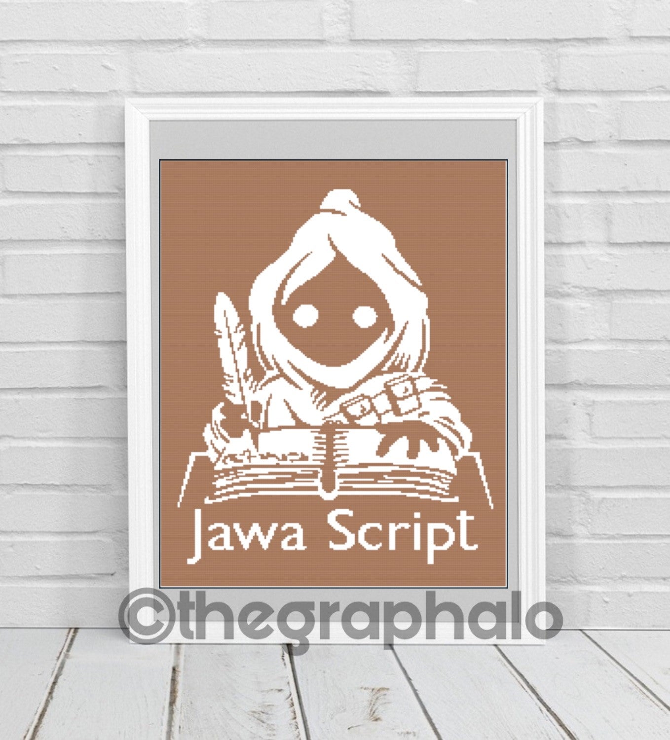 Jawa Script Crochet Graphghan Pattern