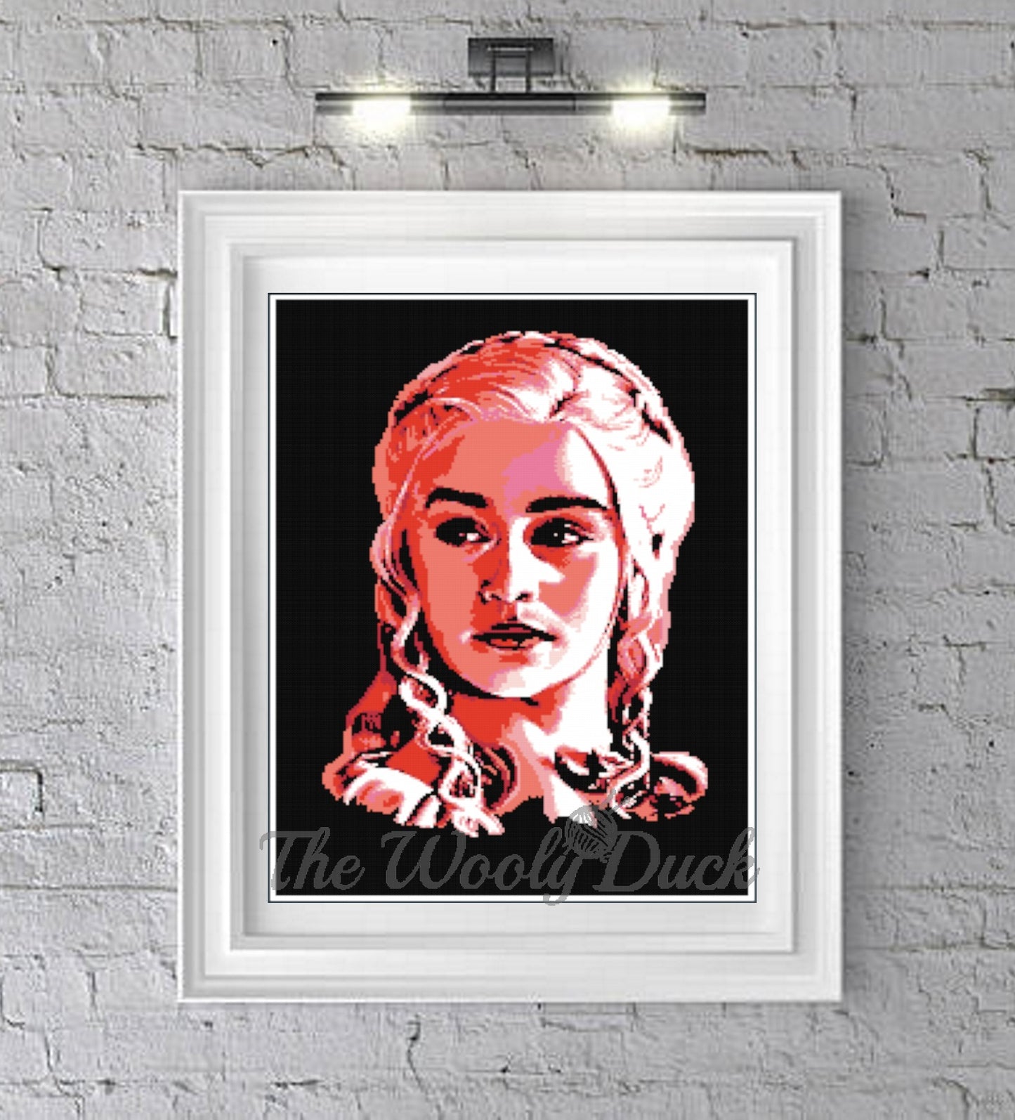 Dracarys Khaleesi Crochet Graphghan Pattern