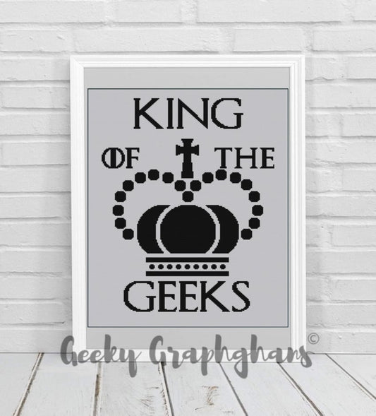 King Of The Geeks Crochet Graphghan Pattern