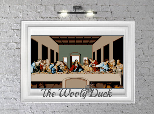 The Last Supper Crochet Graphghan Pattern