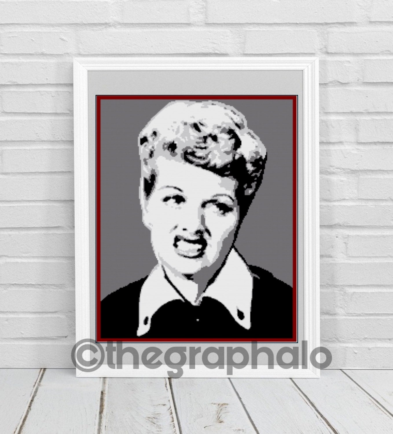 Lucille Ball Crochet Photoghan