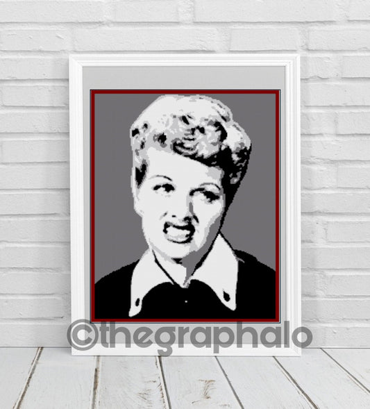 Lucille Ball Crochet Photoghan