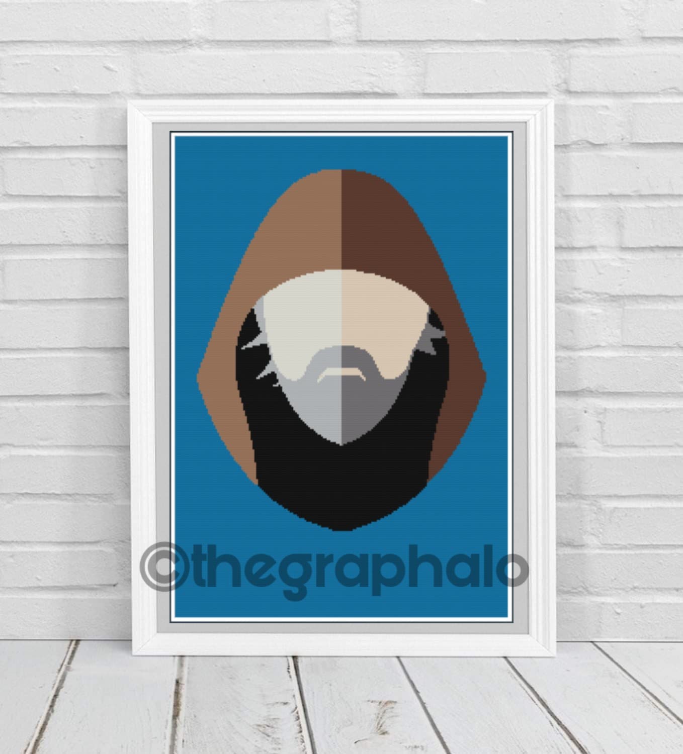 Luke Skeywalker Jedi Mast Crochet Graphghan Pattern