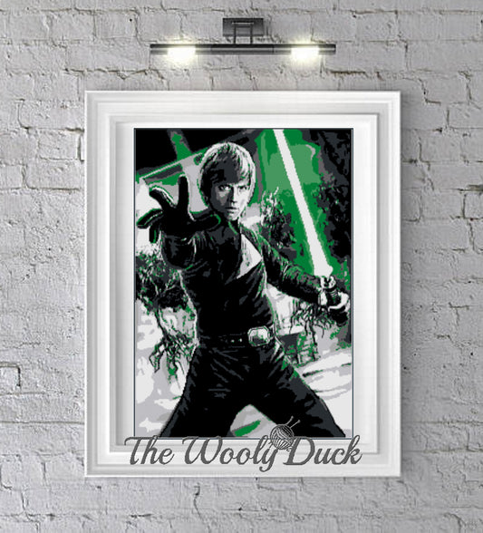 Luke Skywalker Crochet Graphghan Pattern