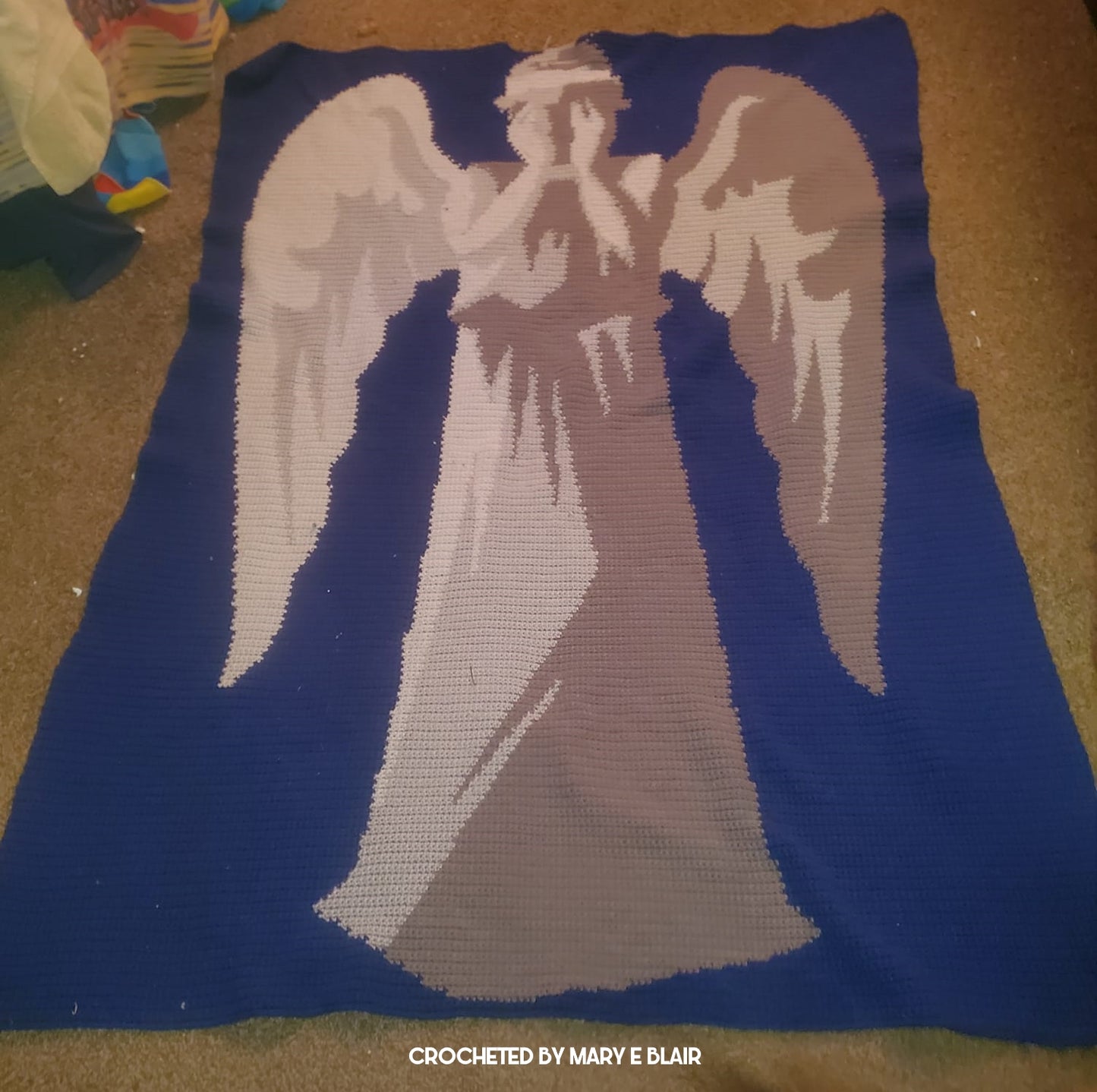 Weeping Angel Crochet Graphghan Pattern