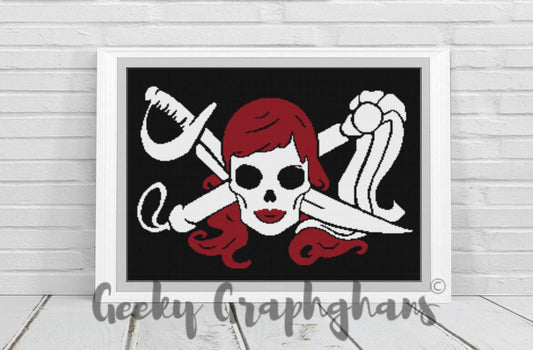 The Molly Roger Crochet Graphghan Pattern