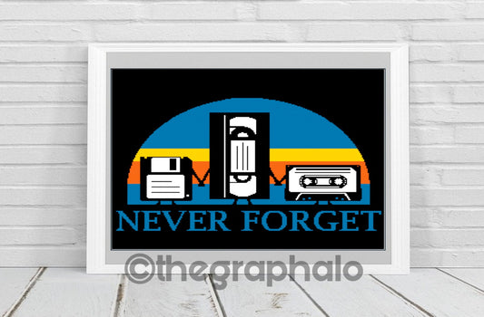 Never Forget Crochet Graphghan Pattern