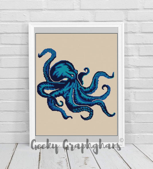 Octopus Crochet Graphghan Pattern
