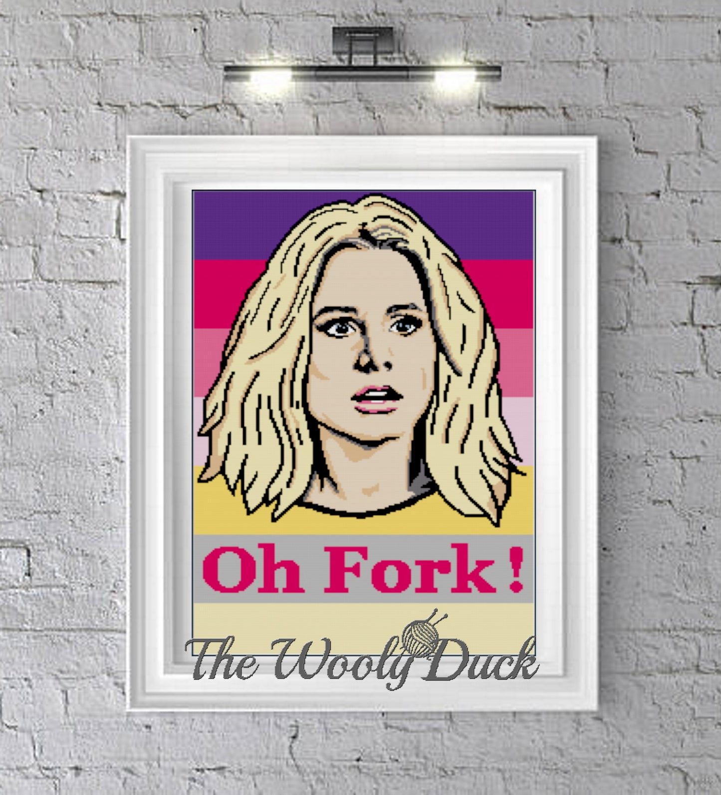 Oh Fork The Good Place Inspired Crochet Graphghan Pattern